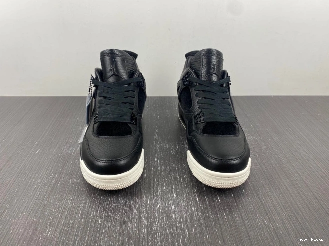 Cheap Hair 819139-010 Jordan Black Pony 4 Retro 0627
